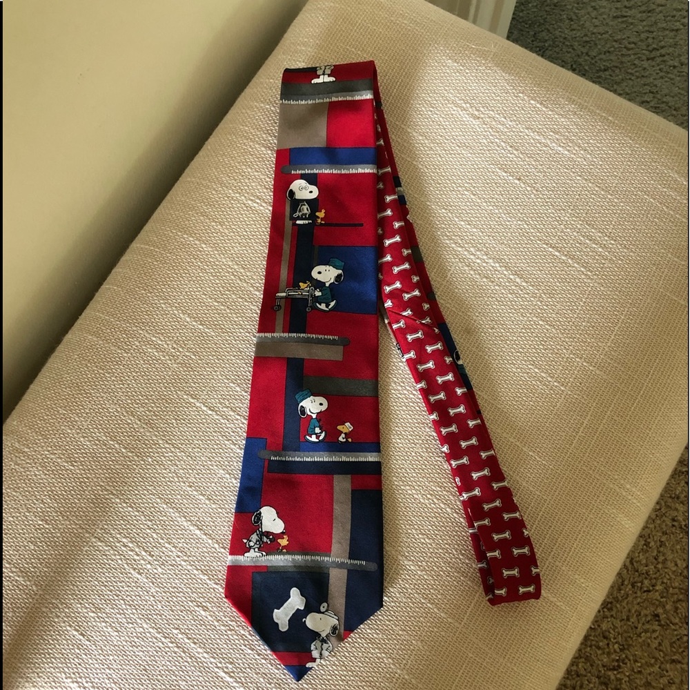 Peanuts 100% Men’s Silk Tie